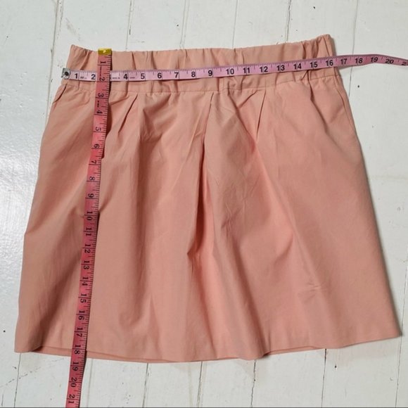 Lands End Pleated Canvas Skirt with POCKETS (size 10) - Picture 9 of 9